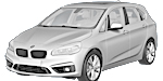 BMW F45 P1D81 Fault Code